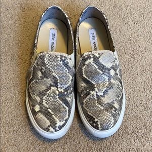 Steve Madden Snakeskin Sneakers